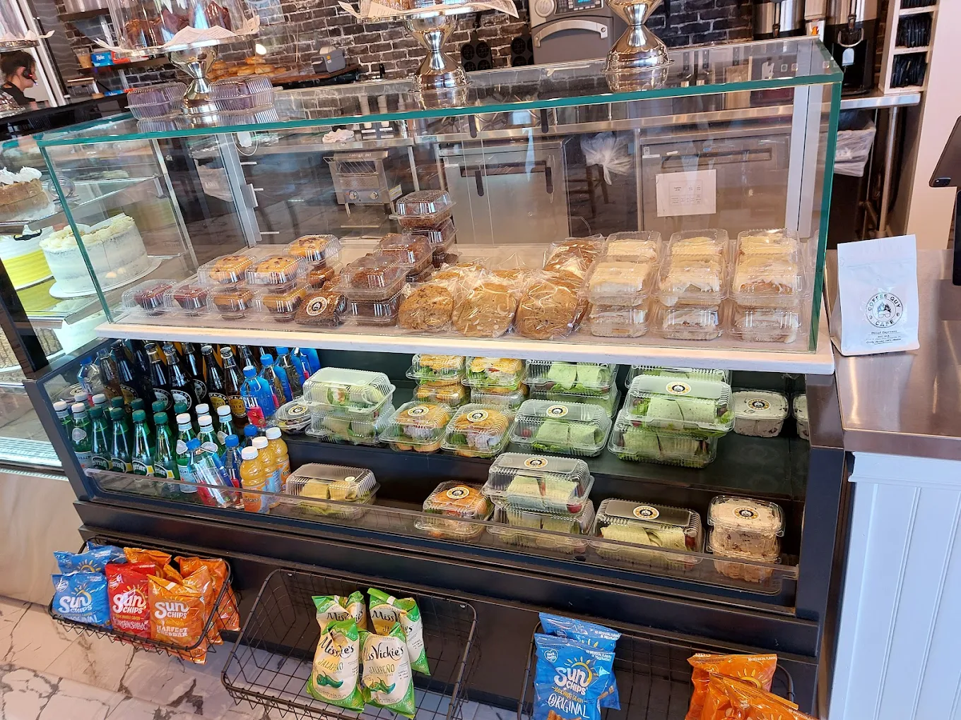 Coffee, pastries and sandwiches at Coffee Guy Cafe, Pensacola